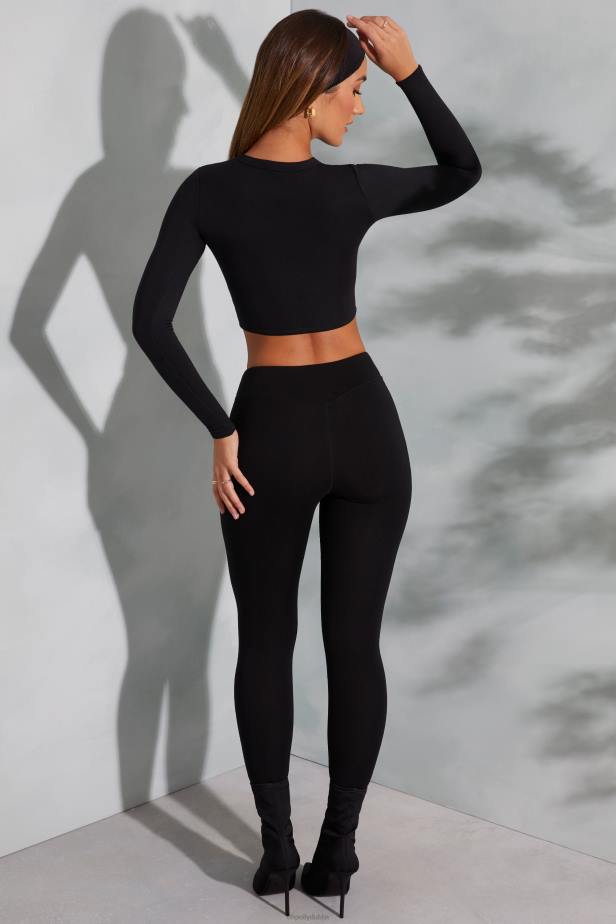 Oh Polly Camden High Waist Leggings N80H760 Black